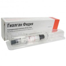 Hyalgan Fidia (Hyaluronic acid) 20mg/2ml syringe